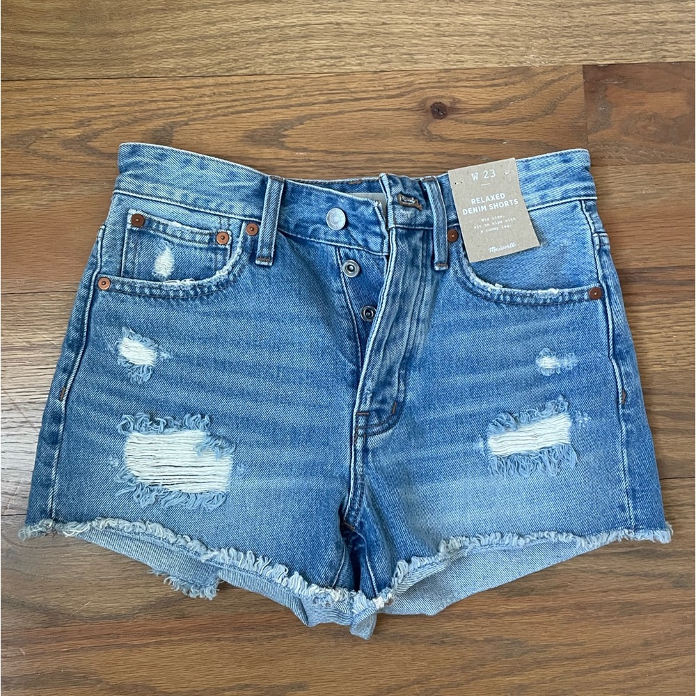 Madewell Relaxed Denim Shorts